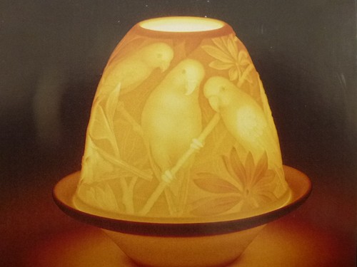 Lladro lithophane votive tea - lladro,