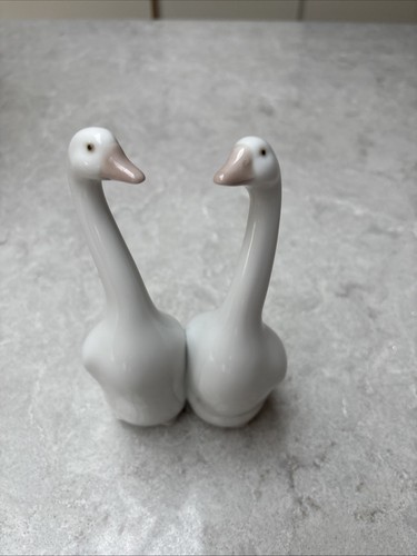 Lladro geese paired - lladro, ‘paired