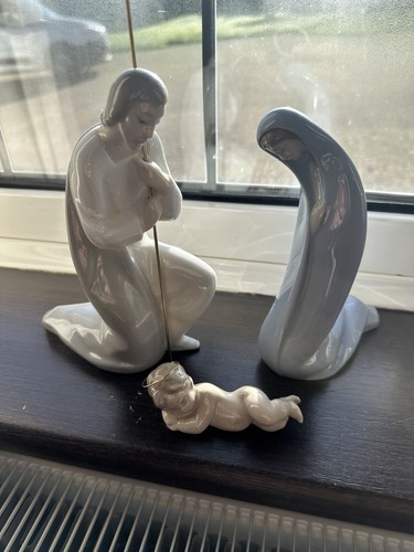 Lladro saint joseph nativity