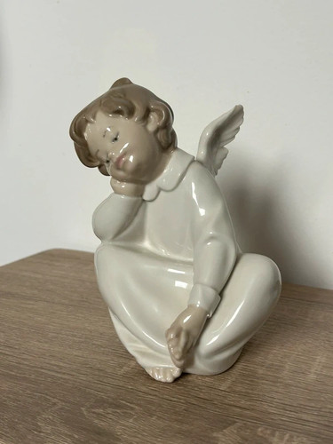 Vintage porcelain angel - vintage,