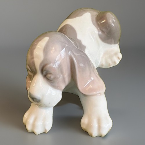 Lladró playful puppy - lladró, figurine