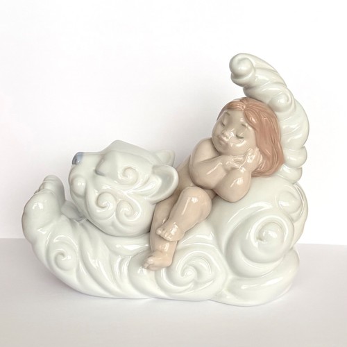 Nao lladro kitten dreams - lladro,