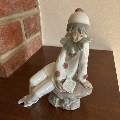 Lladro nao clown - lladro, figurine
