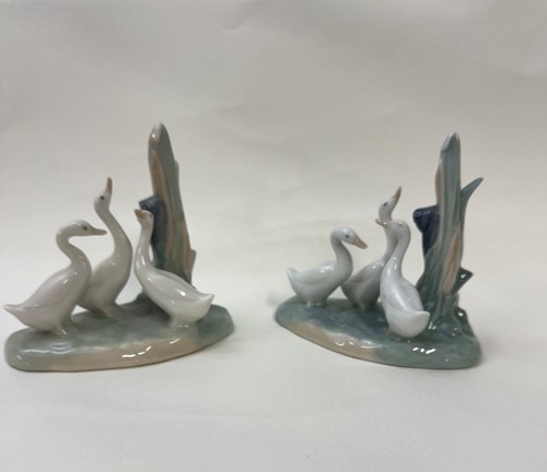 Nao lladro geese figurines - lladro,