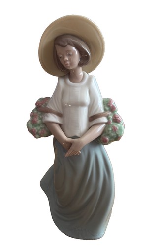 Nao lladro flower harvest - lladro,