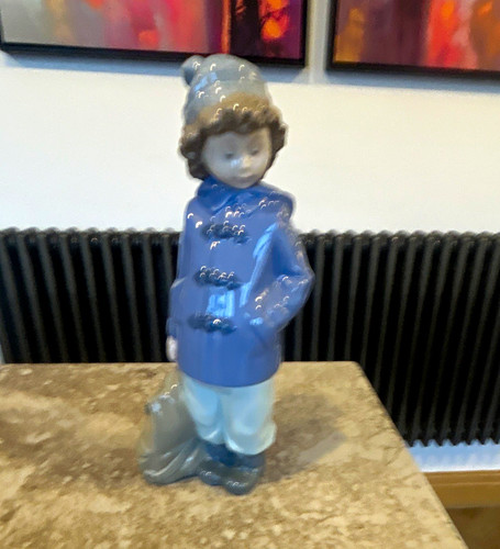 Nao porcelain boy figurine - nao,