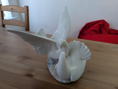 Lladro porcelain pair - -,