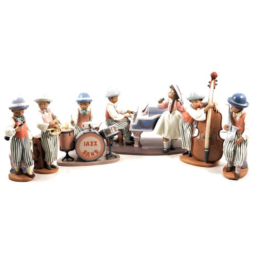 Lladro jazz band figures - band,