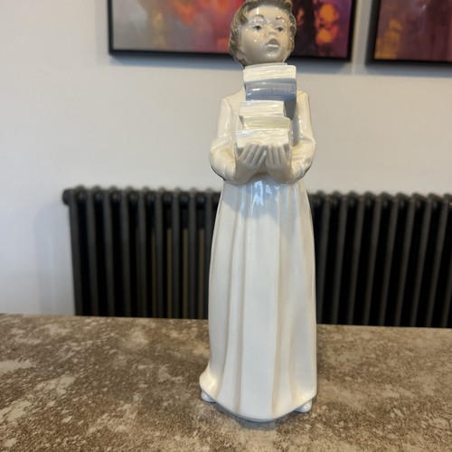 Large nao boy with books - boy, by