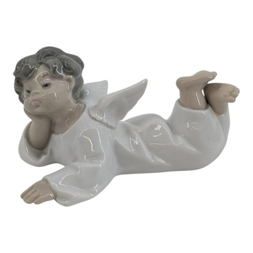 Lladro nao angel laying down - nao,