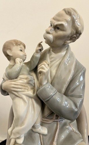 Lladro 4654 grandfather - lladro,