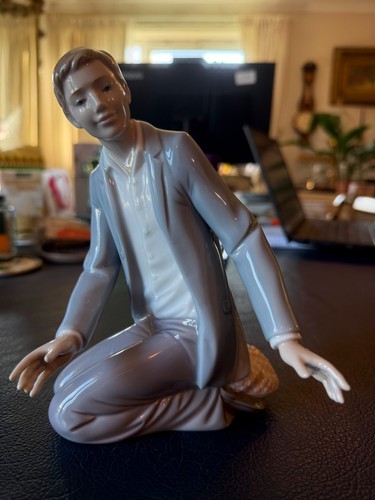 Lladro caring father - lladro,
