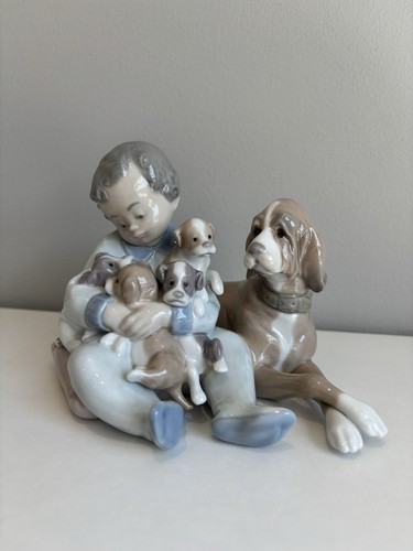 Lladro model 5456 - lladro, boy
