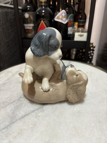 Lladro nao cute puppies - lladro,