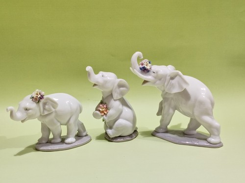 Lladro elephant figurine x - lladro,