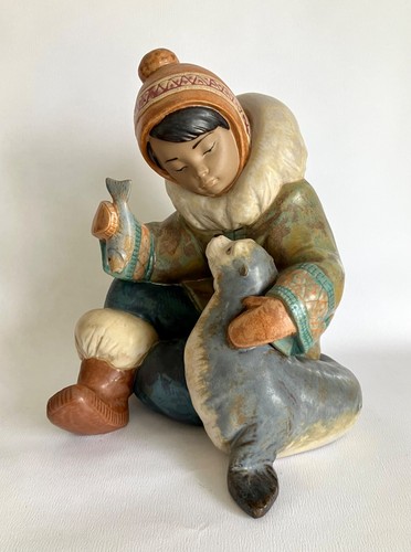 Retired lladro cold weather - retired, 'cold