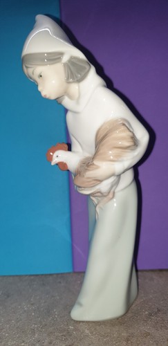 Lladro girl with - girl,
