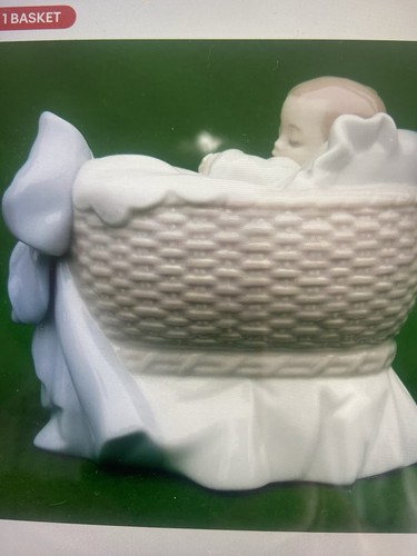 Lladro porcelain new born - porcelain,