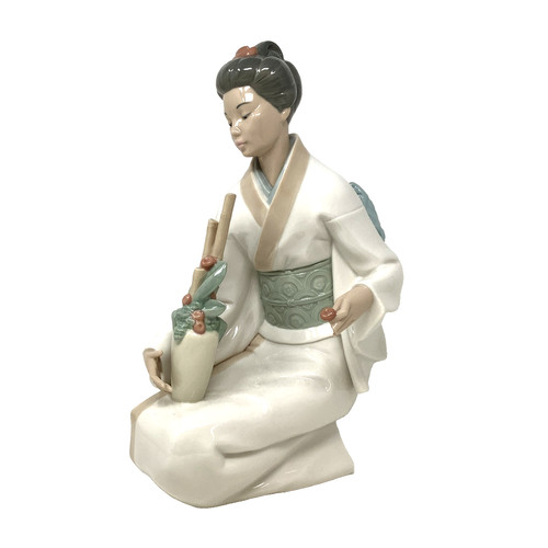 Nao lladro japanese geisha - lladro,