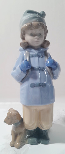 Nao lladro travelling girl - nao,