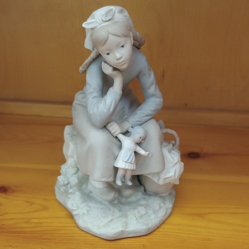 Lladró porcelain girl - lladró,