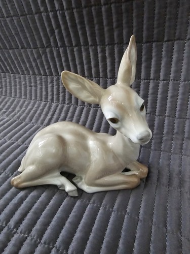 Lladro porcelain deer - lladro, fawn